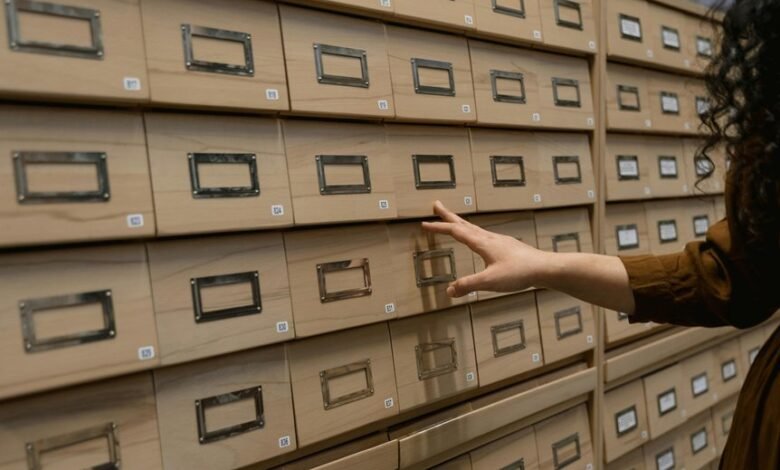 system record archive details